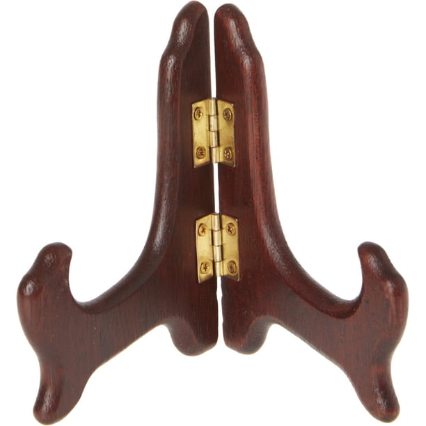 Bard's Hinged Black Wood Stand 4" H x 4.5" W x 3" D Pack of 6 Bard's Hinged Black Wood Stand 4" H x 4.5" W x 3" D Pack of 6